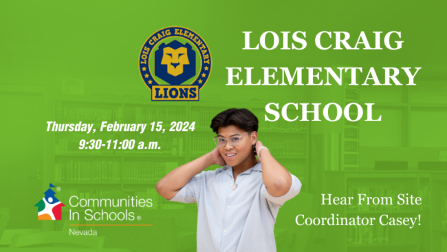 CIS Site Visit on February 15 2024 at Lois Craig